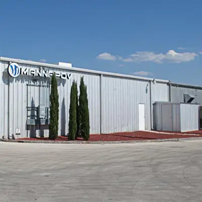 Exterior of the Mannapov, LLC headquarters in Boerne, Texas